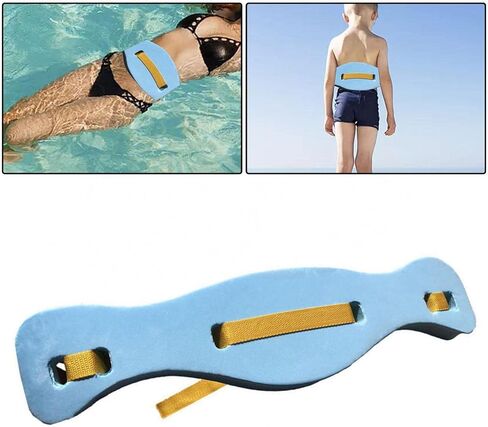Swimming Belt Swim Floating Belt Foam Flotation Aid Training Adjustable Learn to Swim Buoyancy Belt Waistband Pool Accessory Strap in Saudi Arabia