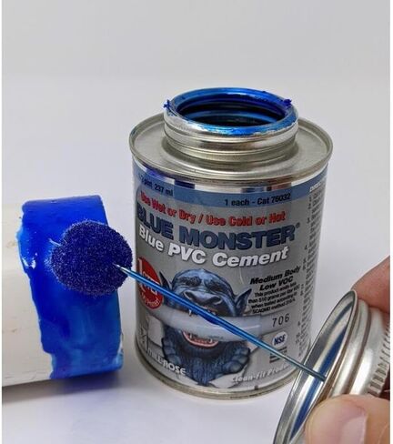 Millrose 76030contact-cementsPVC مجموعة سريعة للأسمنت، أسمنت بخطوة واحدة، لا يتطلب برايمر، صديق للبيئة - منخفض المركبات العضوية المتطايرة in Saudi Arabia