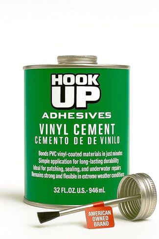 لاصق لاصق من الفينيل الملامس للأسمنت، غراء مقاوم للماء، لاصق إصلاح سريع الجفاف لحمامات السباحة، المطاطية، PVC، مراتب الهواء، أنابيب PVC، الأقمشة، القوارب، الطوافات، سندات التنجيد القوية، الاسمنت 32 أونصة in Kuwait