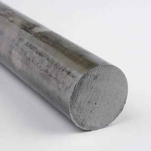 4130 Alloy Steel Round Bar, Unpolished (Mill) Finish, Cold Finish, Normalized, AMS 6370/AMS S-6758, 0.625" Diameter, 12" Length, OnlineMetals in Saudi Arabia