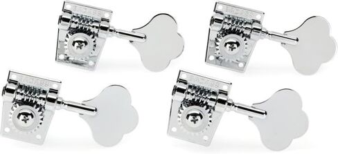 آلات ضبط الجهير ذات الترس المفتوح من Leo Quan Badass OGT - عمود كبير، كروم in Kuwait