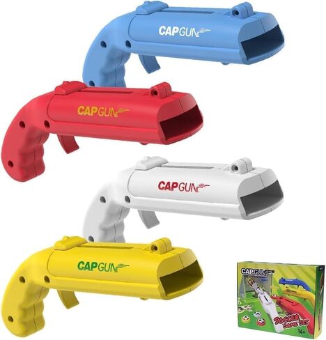 bottle cap shooting gun - Fun bottle opener tool launches bottle caps for parties, barbecues, and bar games (color) in Saudi Arabia