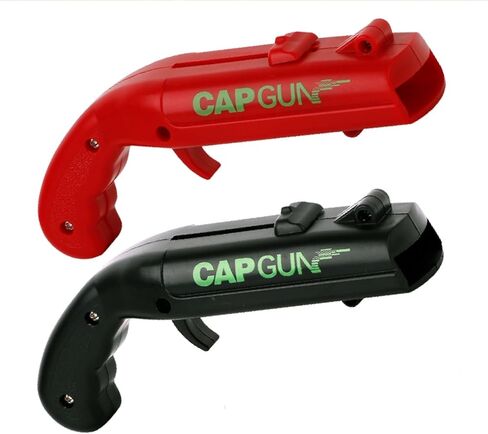 bottle cap shooting gun - Fun bottle opener tool launches bottle caps for parties, barbecues, and bar games (color) in Saudi Arabia