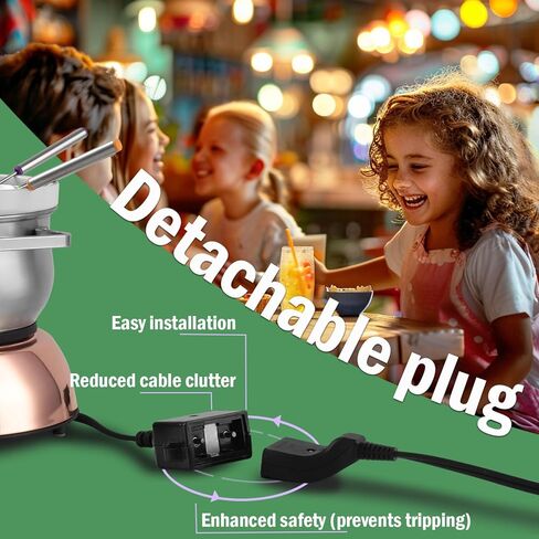 Artestia Swiss Design 1500W Electric Fondue Pot Set for Melting Chocolate Cheese Pot Sets with Temperature Control for Oil Broth Fondue Party, 8 Colored Fondue Forks in Kuwait