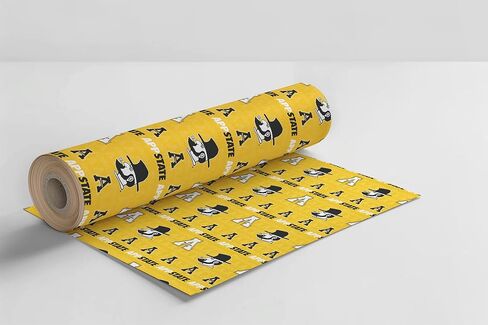 ONDEMAND FAN NCAA Wrapping Paper with Team Tapestry design (Appalachian State Mountaineers,Wrapping Paper 30" x12') in Kuwait