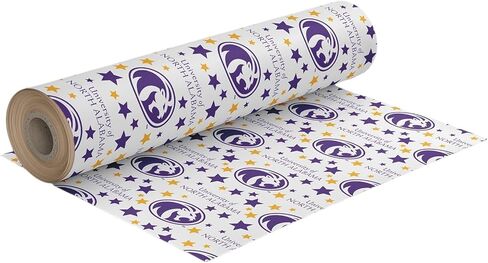 ONDEMAND FAN NCAA Wrapping Paper with Starscape design (North Alabama Lions,Wrapping Paper 30" x12') in Kuwait
