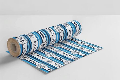 ONDEMAND FAN NCAA Wrapping Paper with Victory Stripes design (Butler Bulldogs,Wrapping Paper 30" x20') in Kuwait