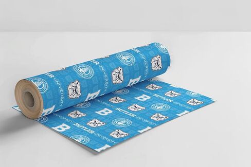 ONDEMAND FAN NCAA Wrapping Paper with Team Tapestry design (Butler Bulldogs,Wrapping Paper 30" x20') in Kuwait