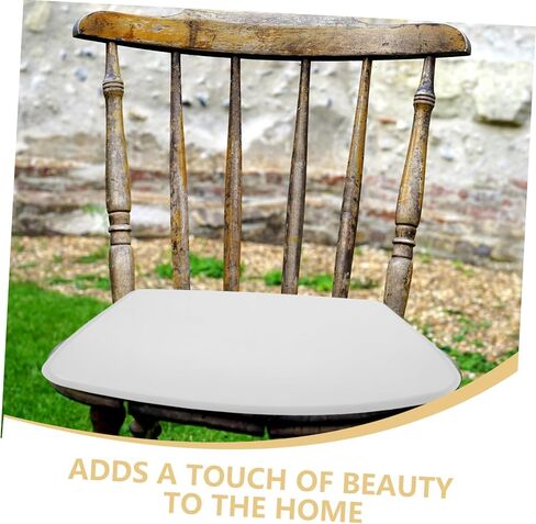 Wooden Chair Seat Replacement Part 43x43x36.5cm Solid Wood Sturdy Office and Dining Stool Accessory for Home and Office Use in Kuwait