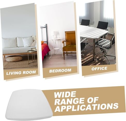 Wooden Chair Seat Replacement Part 43x43x36.5cm Solid Wood Sturdy Office and Dining Stool Accessory for Home and Office Use in Kuwait