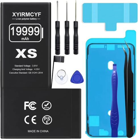 15500mAh Super Capacity Battery Compatible with iPhone 13 Pro Max, 0 Cycle Li-Polymer Replacement Battery for iPhone 13 Pro Max, with Professional Repair Tool Kit in Kuwait