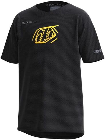 Troy Lee Designs Youth Skyline Iconic Black SS Jersey مقاس X-Large in Saudi Arabia