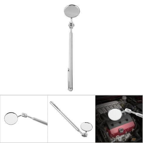 Car Inspection Mirror, Telescoping Inspection Mirror with Handle, 30×600mm in Saudi Arabia