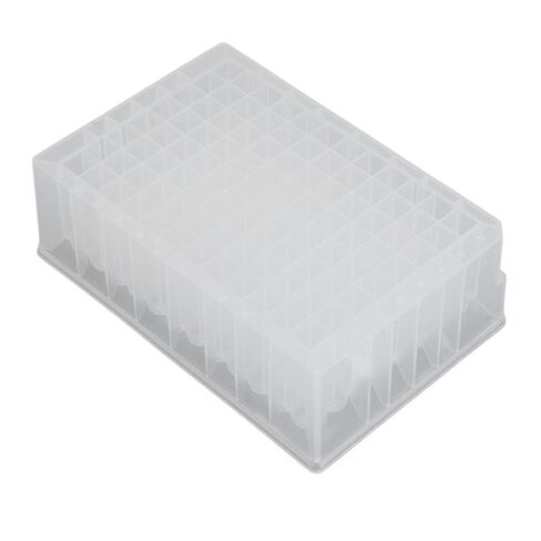 Deep Well Plate 96 Wells 2.2ML PP Plastic Laboratory Storage Microplates with Alphanumeric Organization for HTS and Low Temperature Use in Saudi Arabia