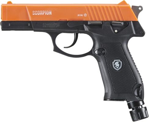 مسدس لانسر التكتيكي سكوربيون 0.5 عيار غير قابل للنفخ - أقل فتكًا، مثالي للمنزل والدفاع الشخصي، مسدس كرة فلفل من درجة الشرطة in Kuwait