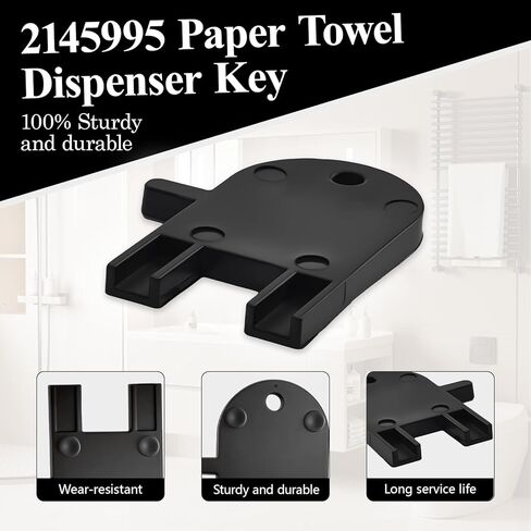 2145995 Dispenser Keys Compatible with Von-Drehle Center-Pull Paper Towel, for Jumbo Bath Tissue and Jum-bo Single Bath Tissue dispensers（3 PCS） in Kuwait