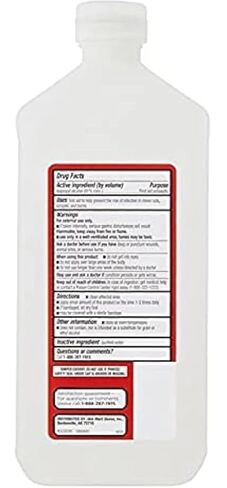 91% Isopropyl Alcohol Liquid Antiseptic, 32 fl oz, 2 Pack in Kuwait