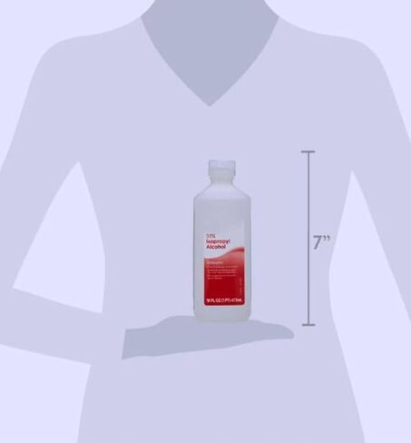 91% Isopropyl Alcohol Liquid Antiseptic, 32 fl oz, 2 Pack in Kuwait