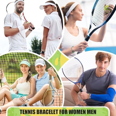 20 Set Tennis Gifts for Women Tennis Bracelets Adjustable Sport Braided Rope Racket Charm Jewelry Accessories with Inspirational Cards for Men Sports Lovers Team Coach Players in Saudi Arabia