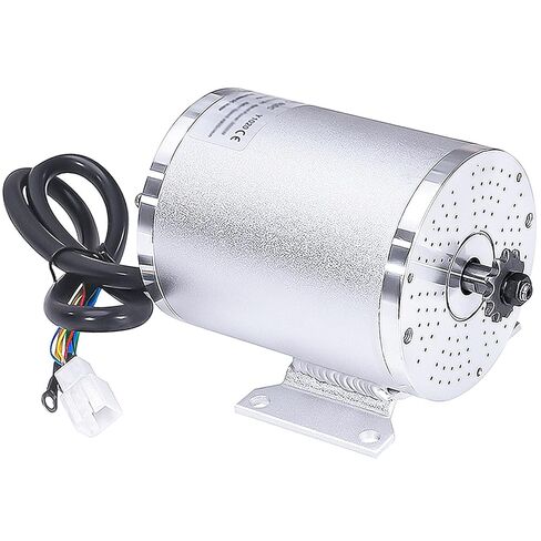 72V Electric Brushless Dc Motor 3000W Go Kart Electric Motor Max 6500Rpm Go Kart Brushless Motor 5.4N.M Electric Motor for Bike 72V Bldc Motor 45A Electric Bike Motor My1020 Motor in Saudi Arabia