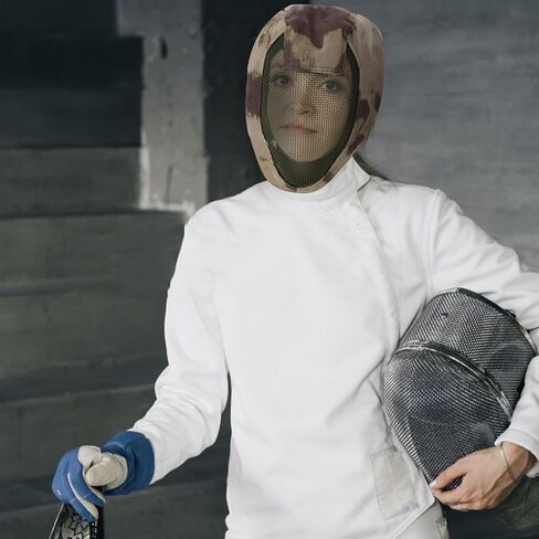 PRETYZOOM Fencing Protecting Full Metal Mesh Breathable Outdoor Guard Anti-Impact Steel Wire Helmet and Training Use in Kuwait