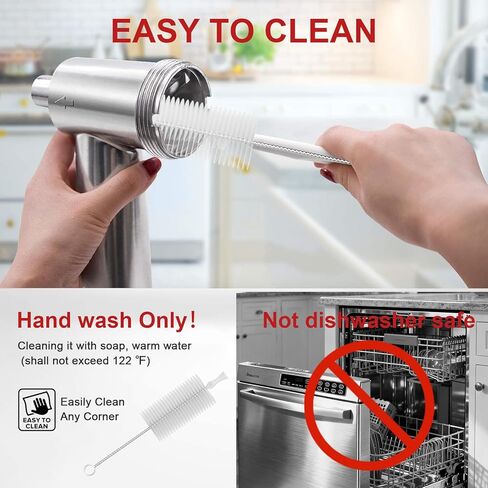 Metal Meat Grinder Attachment for KitchenAid Stand Mixer,Meat Grinder KitchenAid Includes 4 Grinding Plates, 3 Sausage Stuffer Tubes, 2 Grinding Blades, Meat Grinder Attachment by Gvode in Kuwait