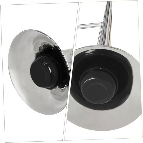 Totority Professional Abs Trombone Mute كاتم صوت الآلة الموسيقية للاعبي Tenor وAlto Horn، سهل الاستخدام وإكسسوار جاهز لممارسة الترومبون، لون عشوائي in Saudi Arabia