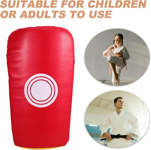 Luxshiny Taekwondo Kick Pad Boxing Body Protector Pu Kick Shield Thickened Martial Arts Training Equipment for Adults and Kickboxing Practice in Kuwait