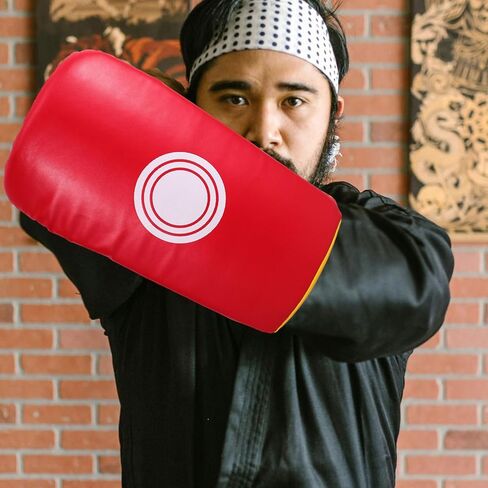 Luxshiny Taekwondo Kick Pad Boxing Body Protector Pu Kick Shield Thickened Martial Arts Training Equipment for Adults and Kickboxing Practice in Kuwait