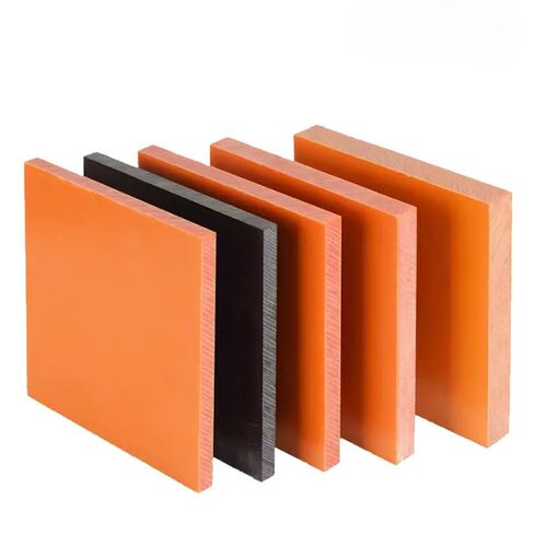 Resin Board Bakelite Sheets,Orange, Antistatic and High Temperature Resistance Thick Plate Phenolic 1PC(12 * 12 inch*10mm) in Saudi Arabia