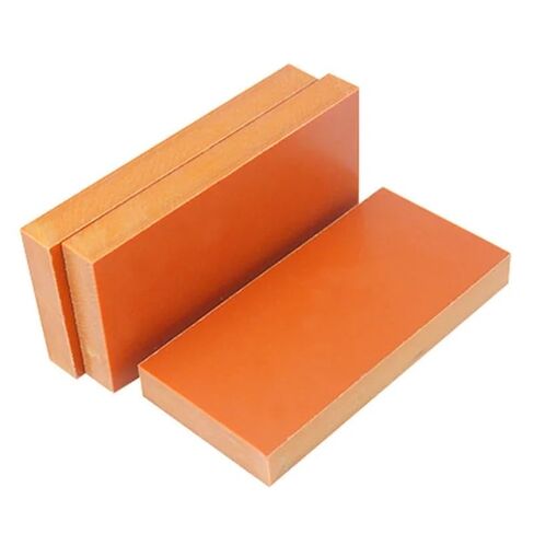 Resin Board Bakelite Sheets,Orange, Antistatic and High Temperature Resistance Thick Plate Phenolic 1PC(12 * 12 inch*10mm) in Saudi Arabia