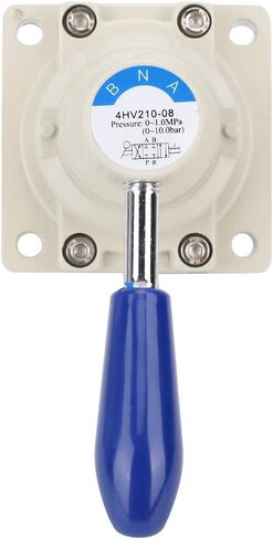 4 Way 2 Positions Air Valve, Manual Direct Action Pneumatic Valve with 1 4in PT Connector, for Industrial Equipment and Machinery in Saudi Arabia