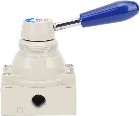 4 Way 2 Positions Air Valve, Manual Direct Action Pneumatic Valve with 1 4in PT Connector, for Industrial Equipment and Machinery in Saudi Arabia