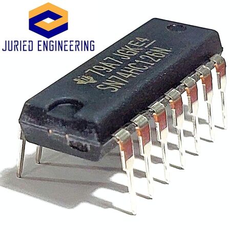 SN74HC126N SN74HC126 74HC126 بوابات عازلة رباعية للحافلات مع مخرجات 3 حالات صديقة للوحة التجارب IC DIP-14 (حزمة من 10) in Saudi Arabia