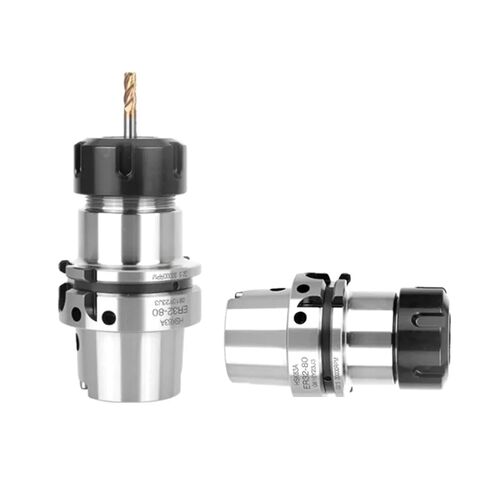 HSK63 ER Accuracy 0.001 HSK63A ER16 ER20 ER25 ER32 ER40 Tool Holder HSK 63A Tool Holder Engraving Machine Bracket Tools Collets(HSK63A-ER32-80L) in Saudi Arabia