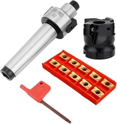 مجموعة واحدة من حاملات مطحنة الوجه FMB22 + رأس قاطعة المطحنة BAP + إدراج APMT1135 1604(BAP400R-63-22,MTB2-FMB22(M10)) in Kuwait