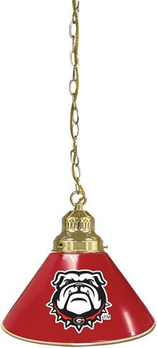 HBS University of Georgia Bulldog Logo Single Shade Pendant Light in Saudi Arabia