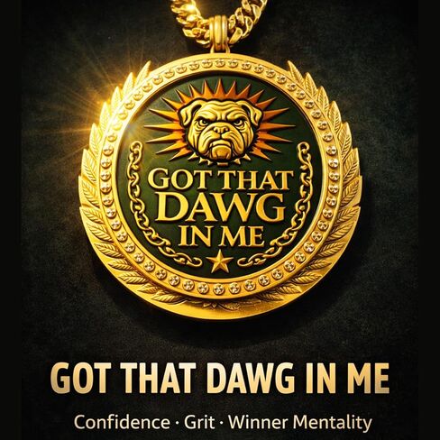 حصلت على ميدالية Dawg in Me Turnover Chain - قلادة جوائز رياضية كبيرة مقاس 6 بوصات لأفضل لاعبي كرة القدم، ومسابقات الفريق، وجوائز يوم اللعبة ومفضلات الحفلات in Kuwait