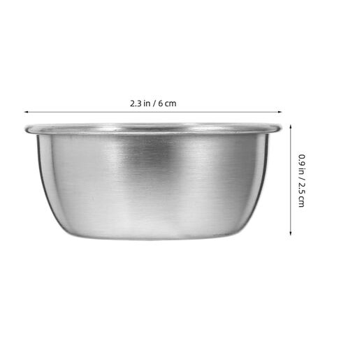 Mikinona Stainless Steel Diamond Scale Plate Mini Weigh Boats Scale Bowl for Precise Jewelry and Powder Measurement Portable Accurate Carat Tray in Saudi Arabia