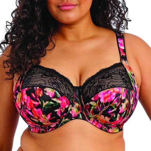Elomi Women Morgan underwire بالإضافة إلى صدرية الحجم مع حزام قابل للتعديل ، حديقة صيفية ، 42 ساعة in Saudi Arabia
