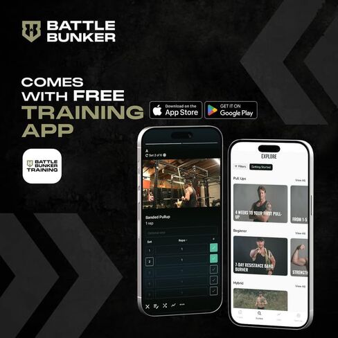 أغطية المعصم من Battle Bunker - أحزمة معصم رياضية ممتازة للحصول على أقصى قدر من الدعم والراحة أثناء الرفع - أحزمة معصم لرفع الأثقال لتعزيز التحكم والثبات - مصممة للثقة والقوة in Kuwait