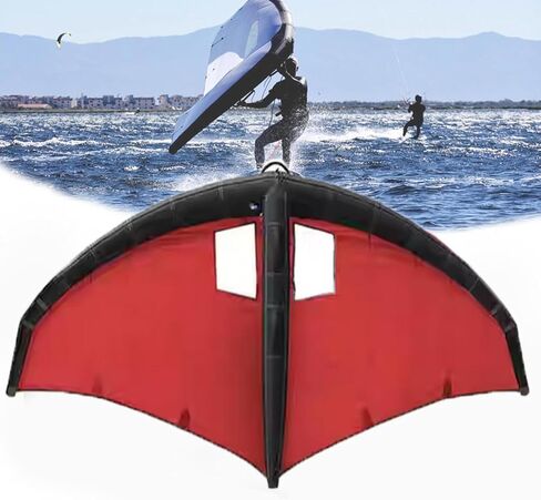 Inflatable Surfing Wing Windsurfing Sail,Lightweight Stable Inflatable Kite Hydrofoil,Wind Surfing Surfboard and Sail,with Storage Bag Kiteboard in Kuwait