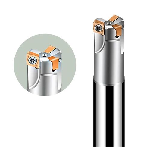 Milling Cutter Bar TE90 Fast-Feed Milling Cutter Tool Holder for Roughing 4NKT060308 Milling Head(TE90-17 2TC16-120L) in Saudi Arabia