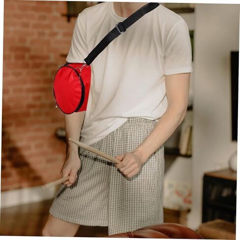 Oxford Cloth Waist Drum Carry Case Wear-resistant Storage Pouch for of Waist Drums and Fitness Instruments Strap in Saudi Arabia