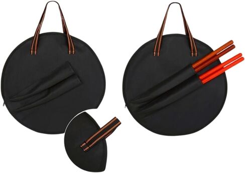 Dumb Drum Bag, 10 Inch Portable Practice Pad Bag, Oxford Cloth Carrying Case in Kuwait