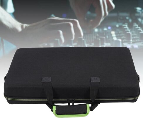 DJ Controller Case, Portable Double Bag with U Shaped Zippers DJ Equipment Case Padded Foam for Mobile DJs Travel Events Clubs Home Studios in Saudi Arabia