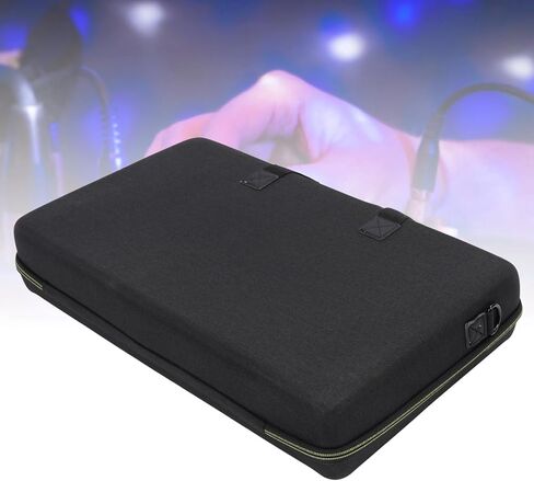 DJ Controller Case, Portable Double Bag with U Shaped Zippers DJ Equipment Case Padded Foam for Mobile DJs Travel Events Clubs Home Studios in Saudi Arabia