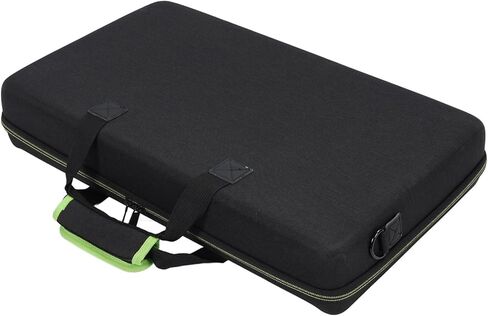 DJ Controller Case, Portable Double Bag with U Shaped Zippers DJ Equipment Case Padded Foam for Mobile DJs Travel Events Clubs Home Studios in Saudi Arabia