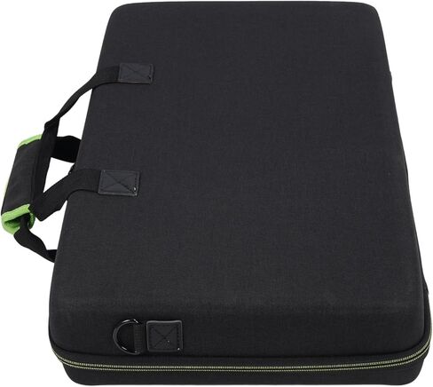 DJ Controller Case, Portable Double Bag with U Shaped Zippers DJ Equipment Case Padded Foam for Mobile DJs Travel Events Clubs Home Studios in Saudi Arabia