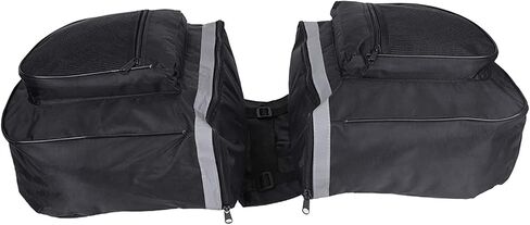 Aramox Rack Bag, 25L Double Side Bike Rear Carrier Bag with Reflective Strips for ShortDistance Riding in Saudi Arabia